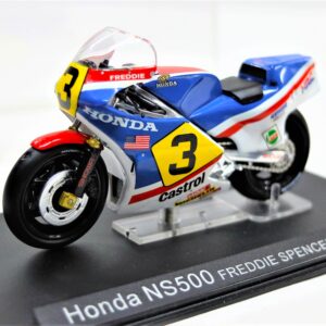 modellini moto scala 1:24 Honda NS500 diecast collezione Freddie Spencer