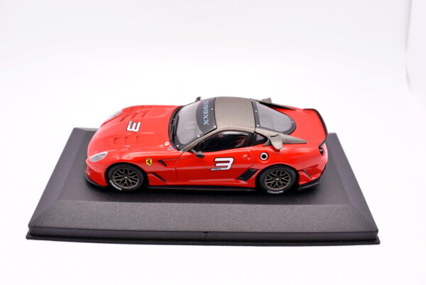 Modellino auto scala 1:43 Ferrari F599X Hot Wheels diecast modellismo da collezione - Image 4