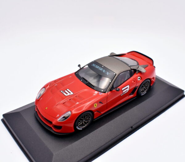 Modellino auto scala 1:43 Ferrari F599X Hot Wheels diecast modellismo da collezione
