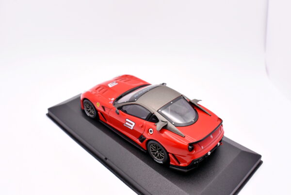 Modellino auto scala 1:43 Ferrari F599X Hot Wheels diecast modellismo da collezione - Image 3
