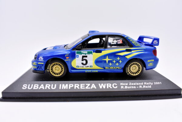 Modellino auto rally scala 1:43 Subaru Impreza WRC IXO diecast modellismo statico