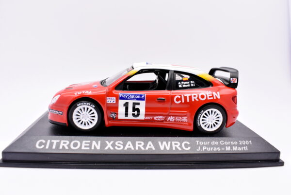 Modellino auto rally scala 1:43 Citroen Xsara WRC IXO diecast modellismo statico - Image 3