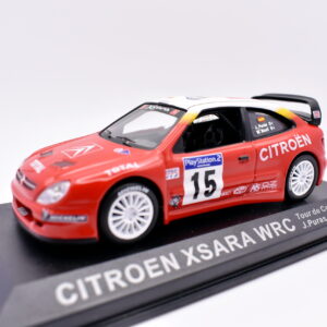 Modellino auto rally scala 1:43 Citroen Xsara WRC IXO diecast modellismo statico