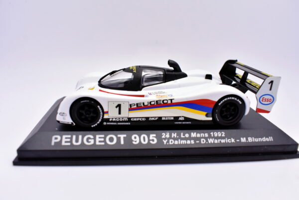 Modellino auto Peugeot 905 IXO racing collection 1:43 diecast modellismo - Image 3