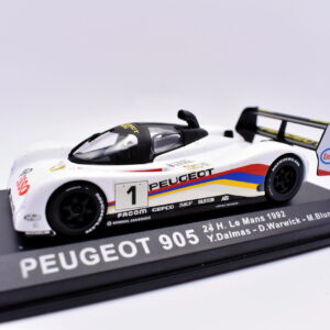 Modellino auto Peugeot 905 IXO racing collection 1:43 diecast modellismo