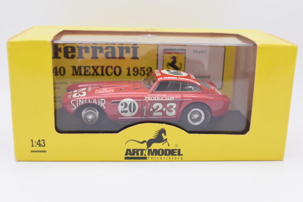 Modellino auto scala 1:43 Ferrari 340 Carrera mexico racing diecast modellismo statico - Image 2