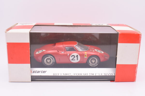 Modellino auto scala 1:43 Ferrari 250 LM racing diecast modellismo statico - Image 2