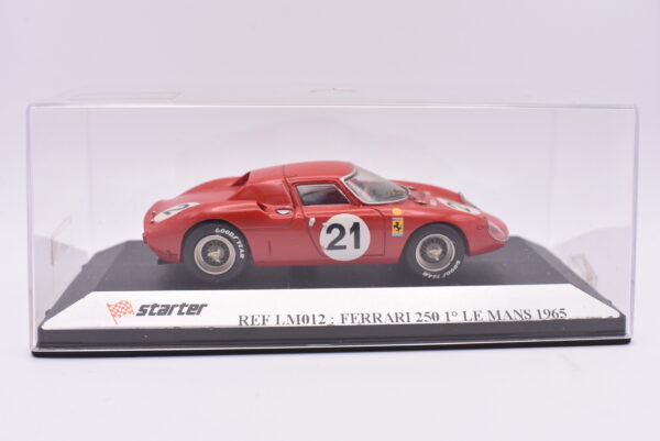 Modellino auto scala 1:43 Ferrari 250 LM racing diecast modellismo statico - Image 3