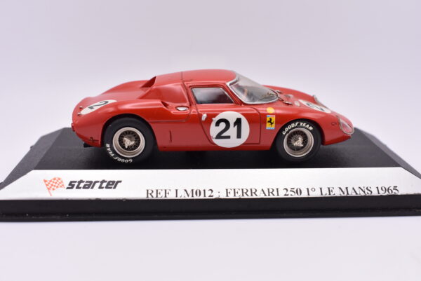 Modellino auto scala 1:43 Ferrari 250 LM racing diecast modellismo statico - Image 4