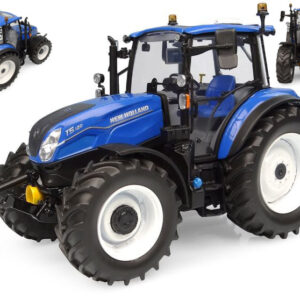Modellino Universal Hobbies TRATTORE NEW HOLLAND T5.120 DUAL COMMAND 2025 1:32