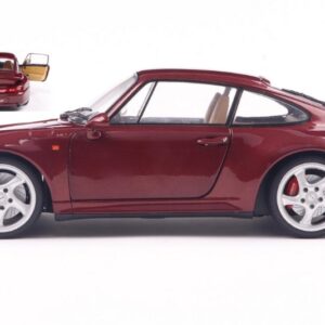 Modellino auto scala 1:18 Solido PORSCHE 911 993 CLUBSPORT COUPE 1993 ARENA RED diecast modellismo statico