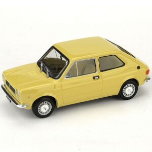Modellino auto scala 1:43 Brumm FIAT 127 1971 GIALLO diecast modellismo statico