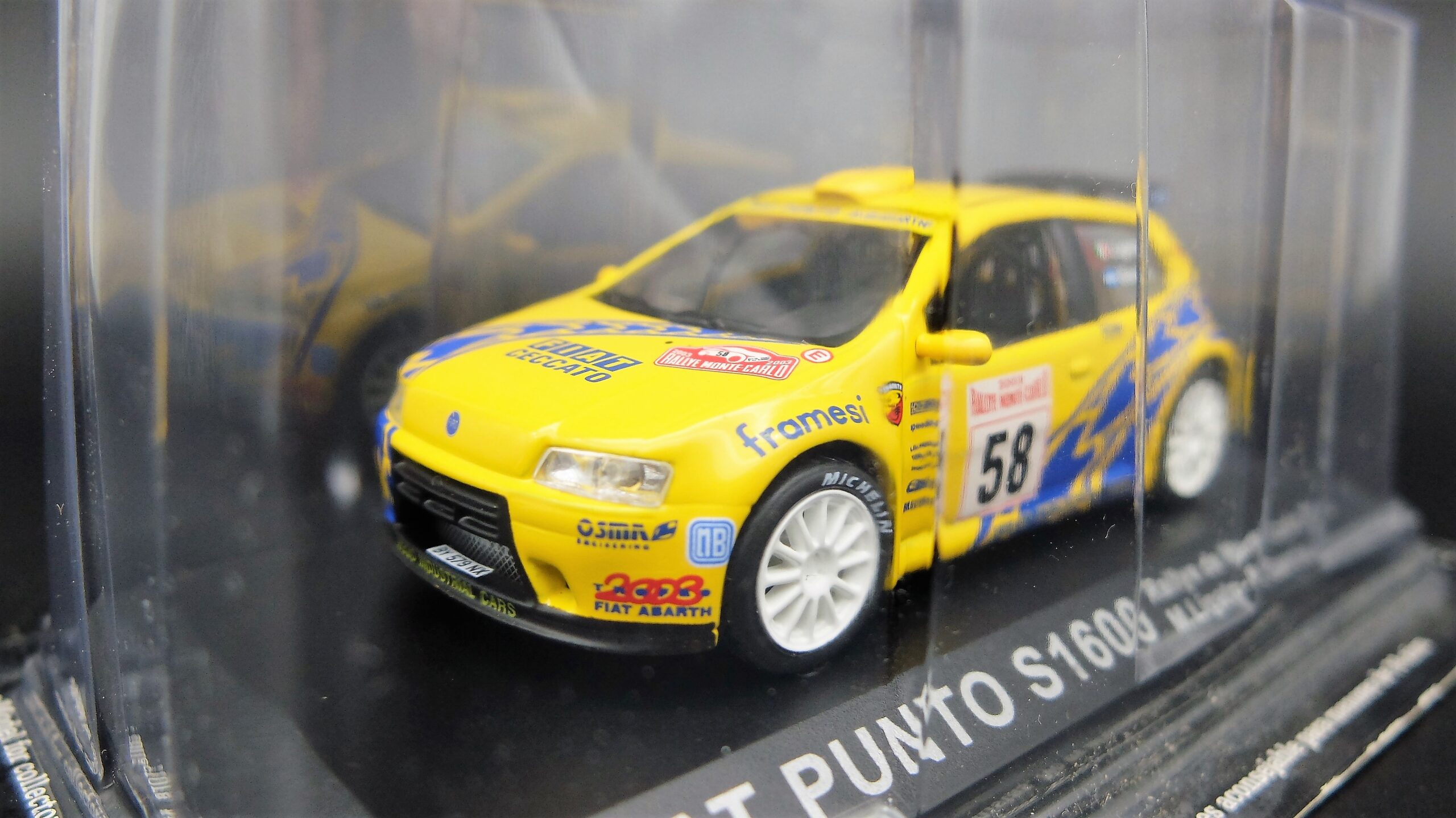 Modellino auto rally scala 1:43 Fiat Punto S1600 diecast modellismo statico - Image 3