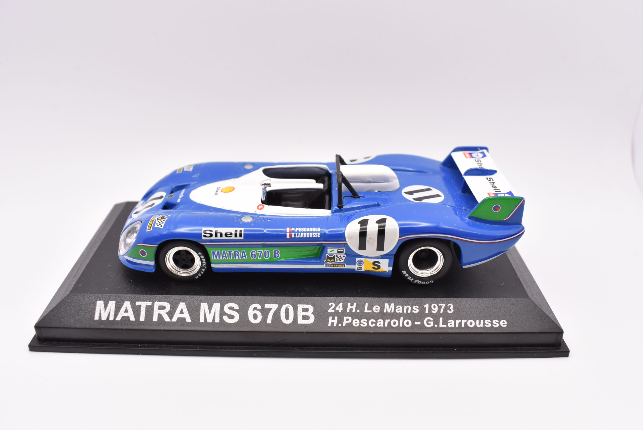 Modellino auto Matra MS 670B IXO racing collection 1:43 diecast modellismo