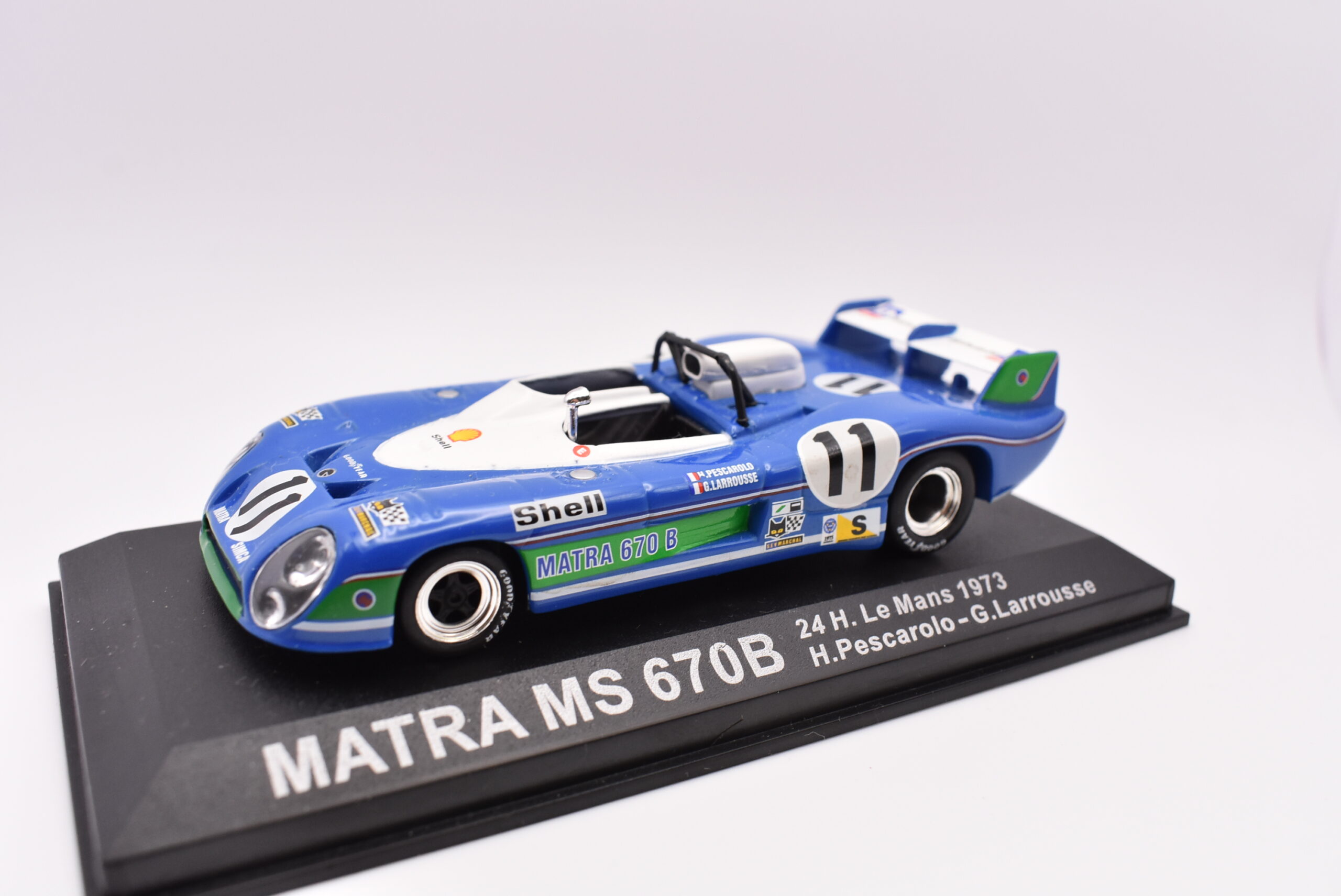 Modellino auto Matra MS 670B IXO racing collection 1:43 diecast modellismo - Image 2