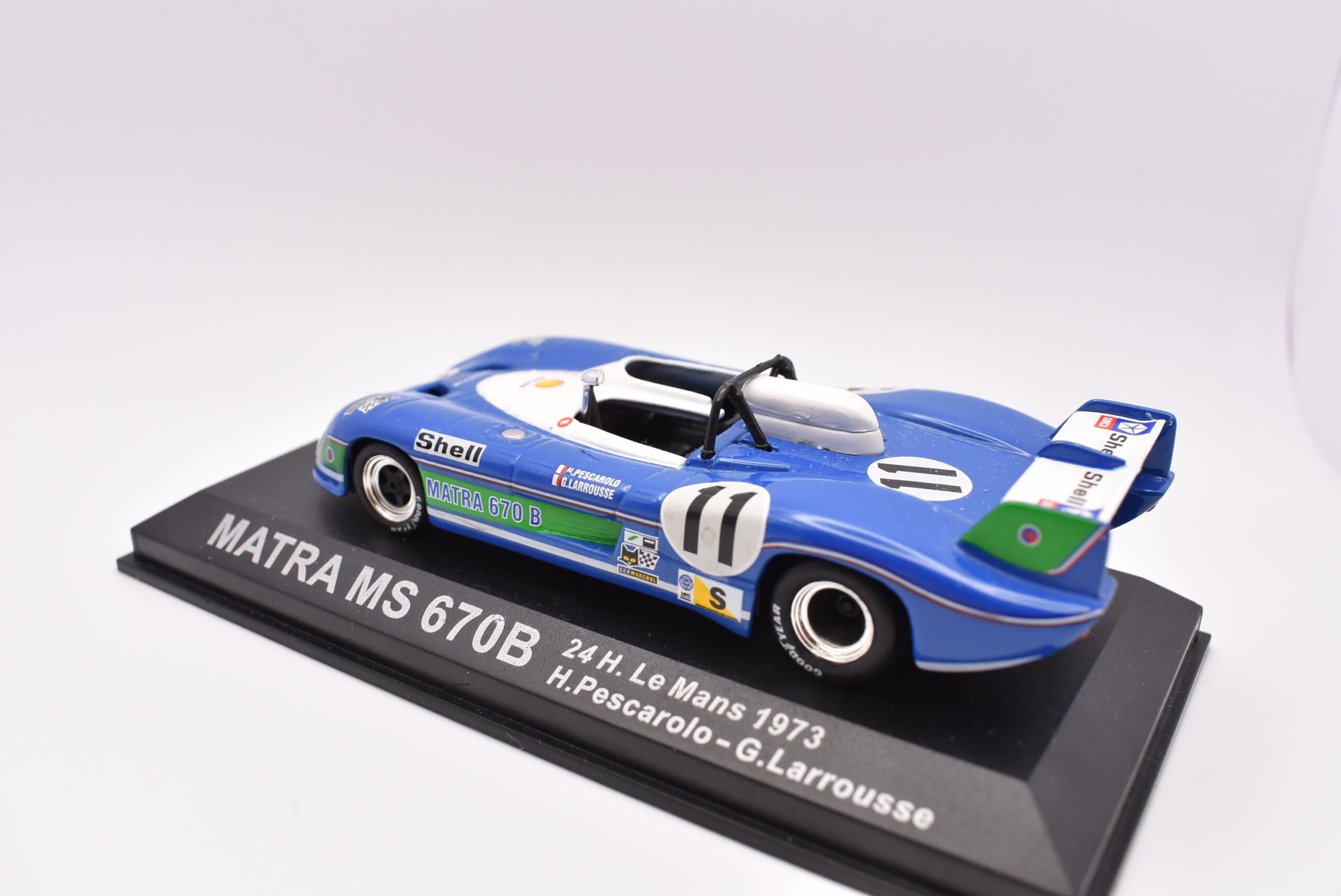 Modellino auto Matra MS 670B IXO racing collection 1:43 diecast modellismo - Image 3