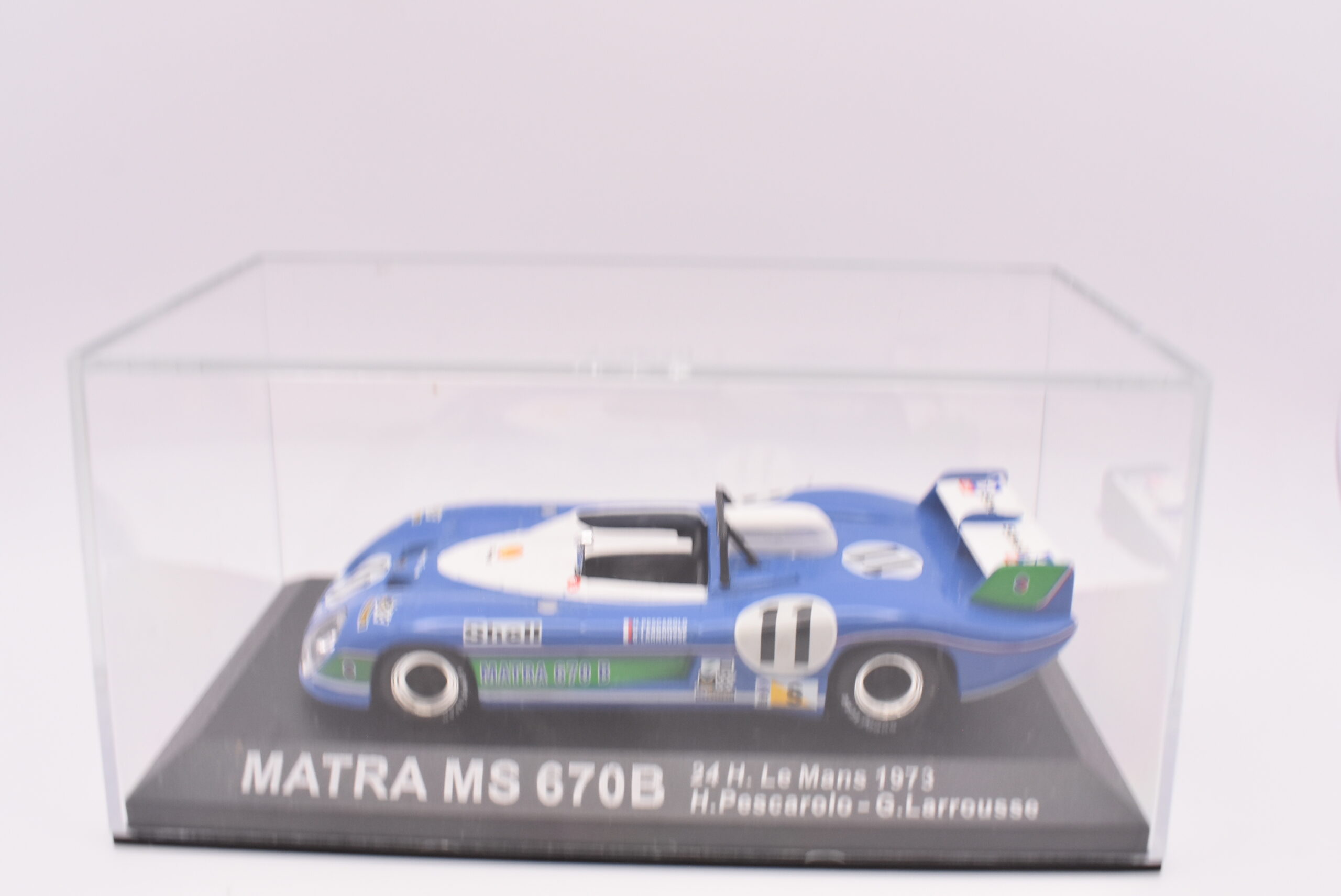 Modellino auto Matra MS 670B IXO racing collection 1:43 diecast modellismo - Image 4