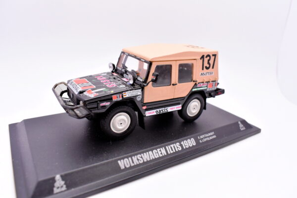 Modellino auto rally scala 1:43 Volkswagen Iltis diecast modellismo statico - Image 3
