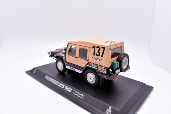 Modellino auto rally scala 1:43 Volkswagen Iltis diecast modellismo statico - Image 4