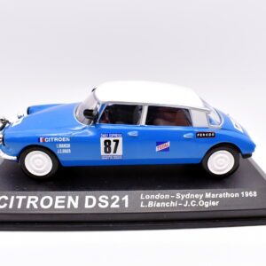 Modellino auto rally scala 1:43 Citroen DS21 diecast modellismo statico
