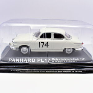 Modellino auto rally scala 1:43 Panhard PL17 diecast modellismo statico