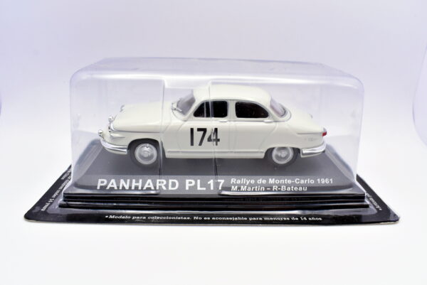 Modellino auto rally scala 1:43 Panhard PL17 diecast modellismo statico