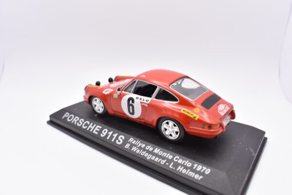 Modellino auto rally scala 1:43 Porsche 911S diecast modellismo statico - Image 4
