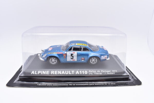 Modellino auto rally scala 1:43 Alpine Renault A110 diecast modellismo statico