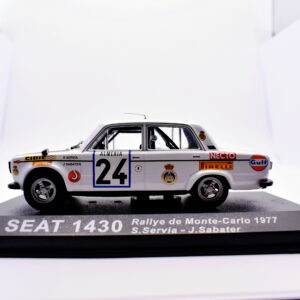 Modellino auto rally scala 1:43 Seat 1430 diecast modellismo statico