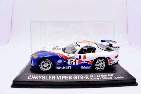 Modellino auto rally scala 1:43 Chrysler Viper GTS-R diecast modellismo statico