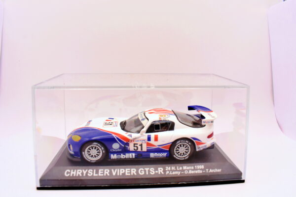 Modellino auto rally scala 1:43 Chrysler Viper GTS-R diecast modellismo statico - Image 5