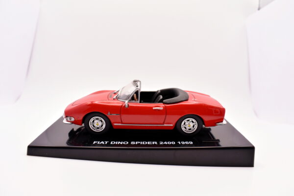Modellino auto scala 1:43 Fiat Dino Spider 2400 diecast modellismo statico - Image 2