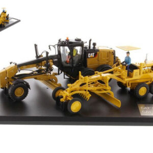 Modellino ruspa Diecast Master CAT 12 & 12M3 MOTORGRADER 1:50 diecast modellismo statico
