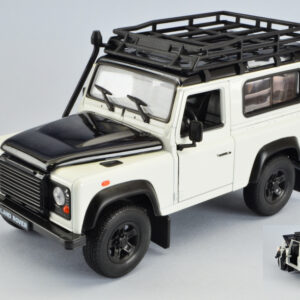 Modellino auto scala 1:24 LAND ROVER DEFENDER diecast modellismo statico