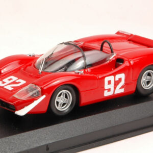 Modellino auto scala 1:43 Best ABARTH 2000S EUROPEO MONTAGNA 1969 MERZARIO racing modellismo