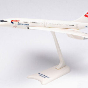 Modellino aereo di linea Herpa BAC CONCORDE BRITISH AIRWAYS 1:250 modellismo collezione
