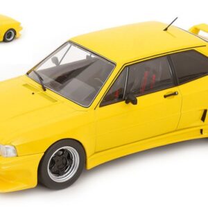 Modellino auto scala 1:18 VW SCIROCCO RIEGER GTO 1980 YELLOW diecast modellismo statico