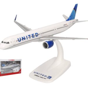 Modellino aereo di linea Herpa AIRBUS A321 NEO UNITED AIRLINES 1:200 modellismo collezione