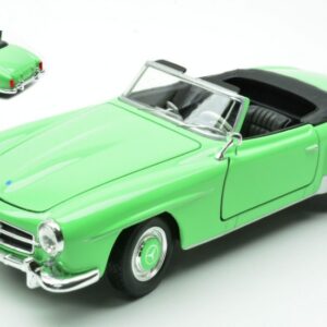 Modellino auto scala 1:24 MERCEDES 190 SL 1955 diecast modellismo statico