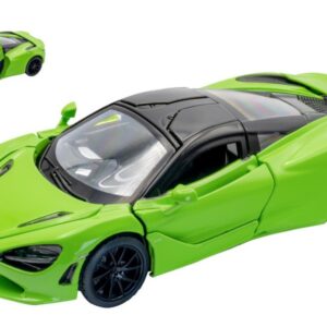 Modellino auto scala 1:32 MC LAREN 750S GREEN modellismo statico collezione