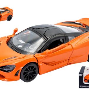 Modellino auto scala 1:32 MC LAREN 750S ORANGE modellismo statico collezione