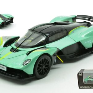 Modellino auto scala 1:32 RE.EL.Toys  ASTON MARTIN VALKYRIE   GREEN 1:32 diecast modellismo statico