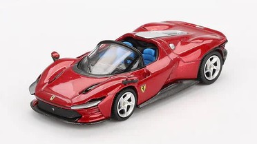 Modellino auto scala 1:64 Mini GT  FERRARI DAYTONA SP3 2024 ROSSO IMOLA 1:64 modellismo statico collezione