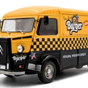 Modellino auto scala 1:18 Solido CITROEN TYPE HY NYC BURGER modellismo statico