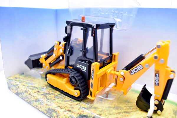 Modellino RUSPA JCB 1CXT scala 1:32 modellismo statico diecast collezione - Image 4