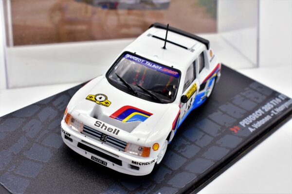 modellino auto rally scala 1:43 Peugeot 205 T16 collezione - Image 2