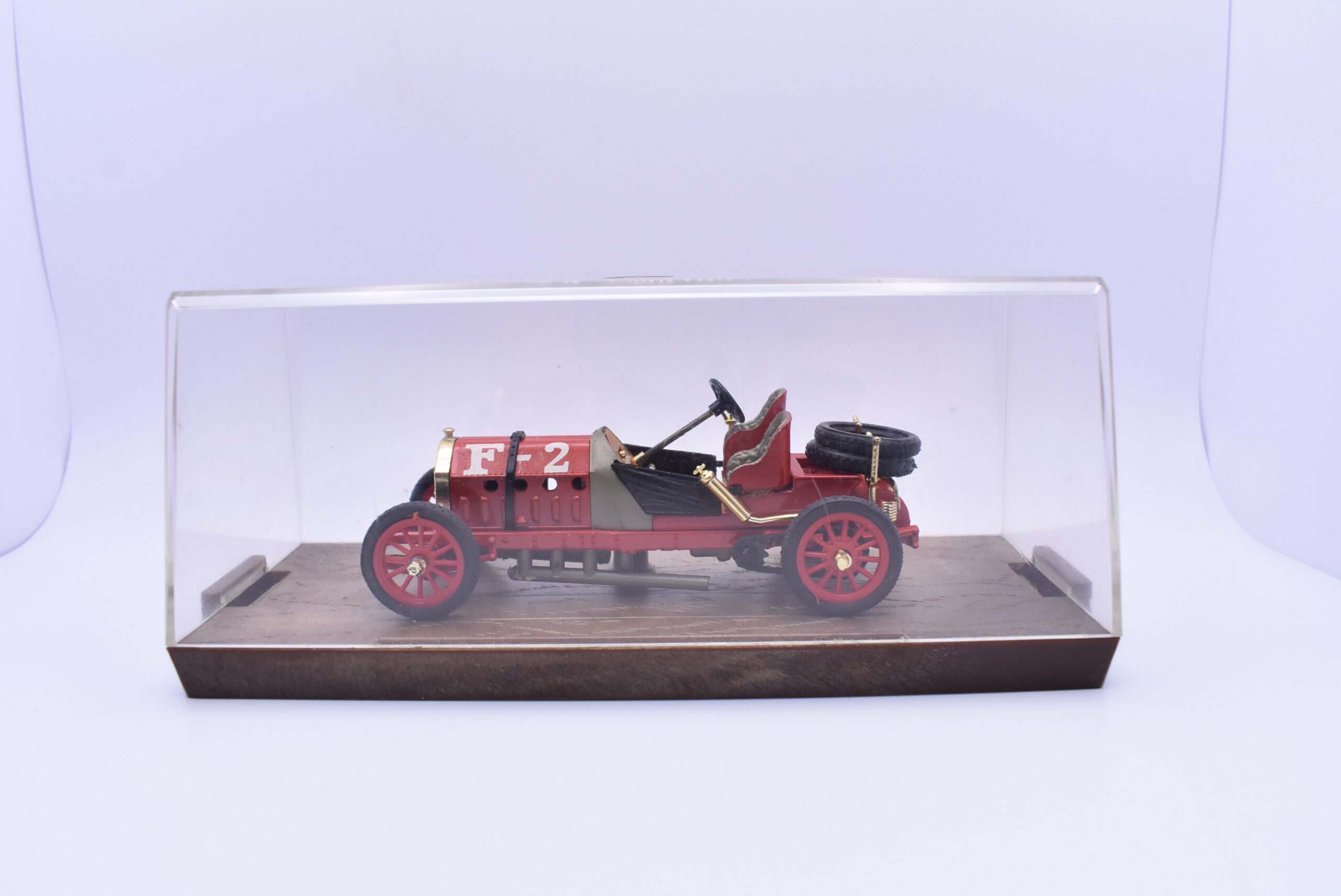 Modellino auto scala 1:43 Fiat F2 130 HP corsa Brumm diecast modellismo statico - Image 5