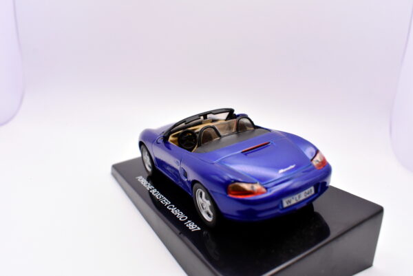 Modellino auto scala 1:43 porsche Boxster Cabrio diecast modellismo statico - Image 4