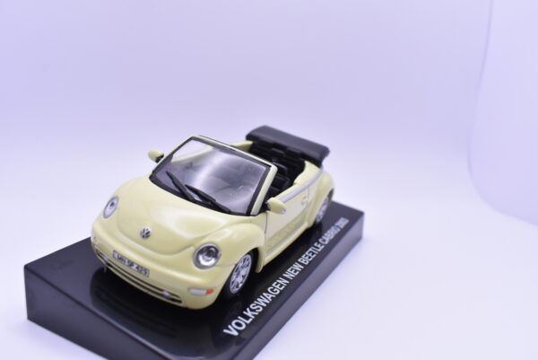Modellino auto scala 1:43 Volkswagen New Beetle Cabrio diecast modellismo statico - Image 3