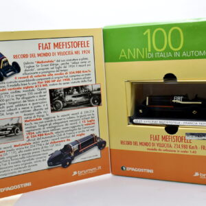 Modellino auto scala 1:43 Fiat Mefistofele Brumm diecast modellismo da collezione